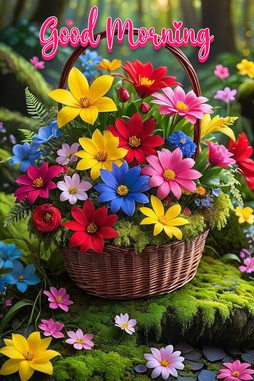 good morning images beautiful flowers
