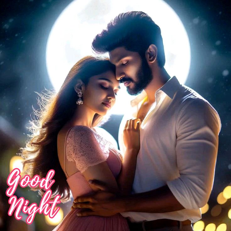 good night romantic images