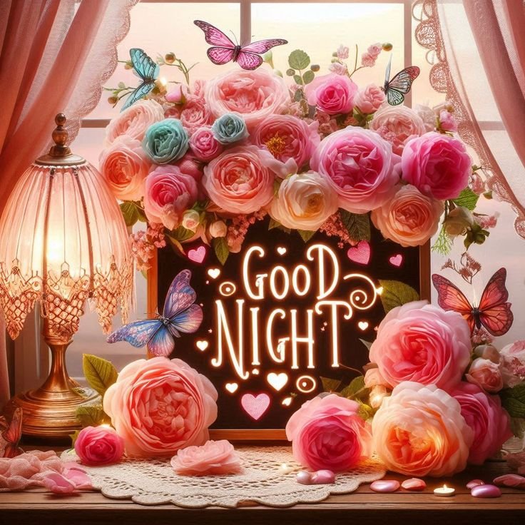 cute good night love