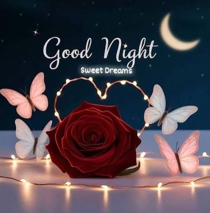 good night rose images for whatsapp