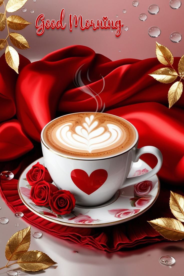 beautiful good morning tea wishes for love