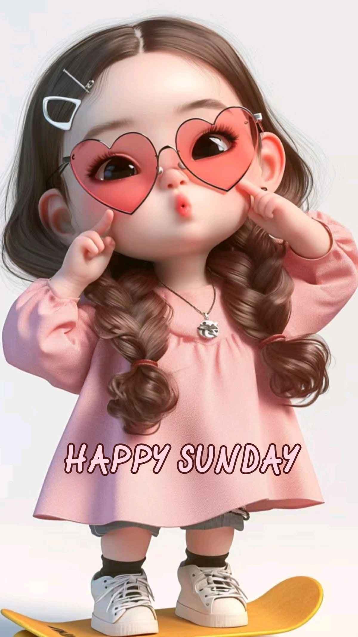 Happy sunday cartoon images