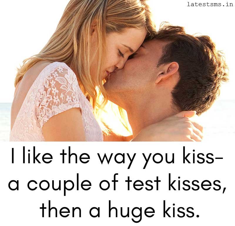 kissing messages for him