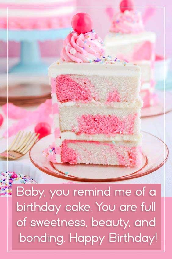 Sweet birthday messages for her