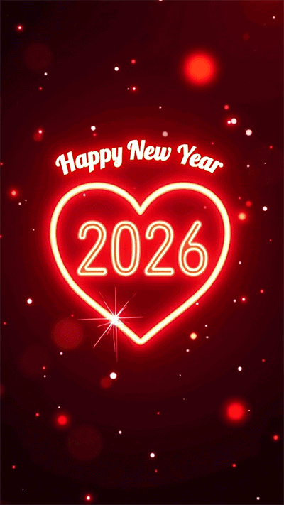 best happy new year GIF 2026