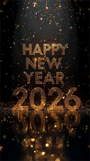 cute happy new year gif