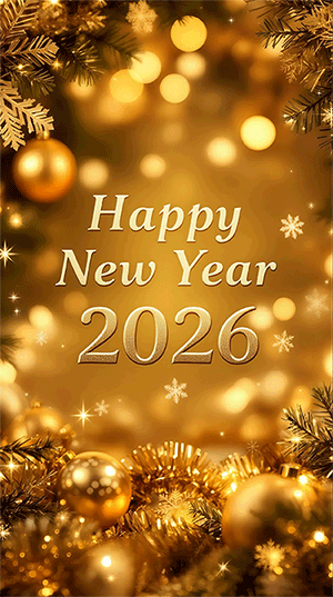 merry christmas and a happy new year gif